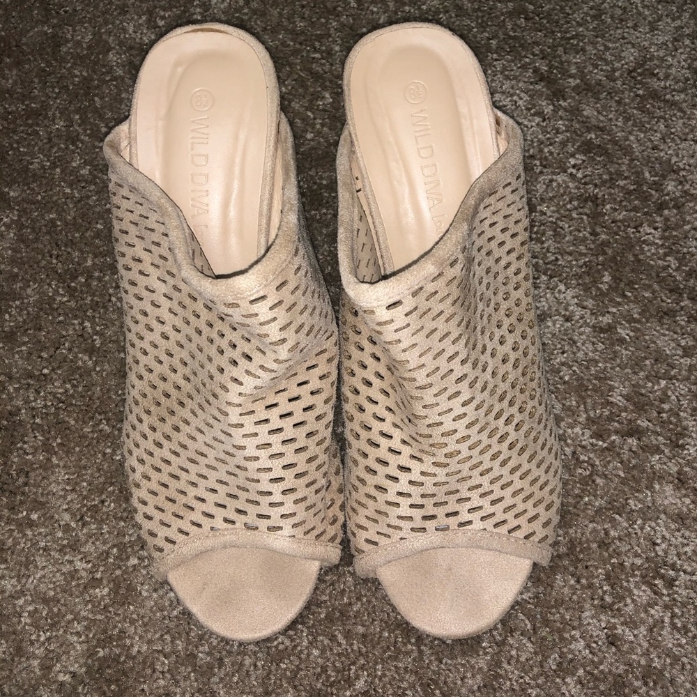 Slip on heels